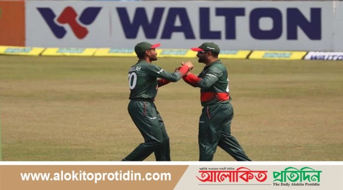 টস জিতে ফিল্ডিংয়ে বাংলাদেশ