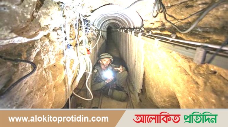 হামাসের সুড়ঙ্গ গোলকধাঁধায় ইসরায়েলি সেনারা