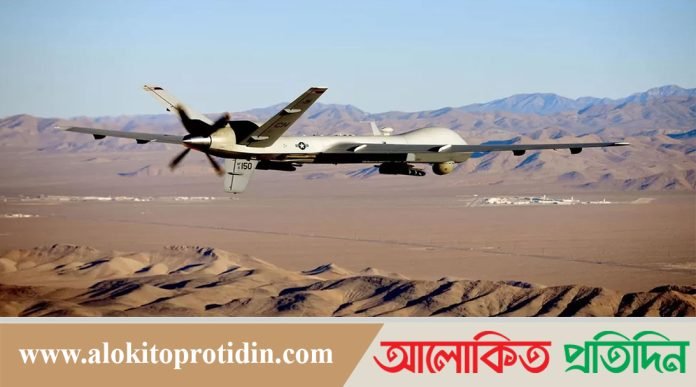 মার্কিন সামরিক ড্রোন ভূপাতিত করলো হুথি বিদ্রোহীরা 