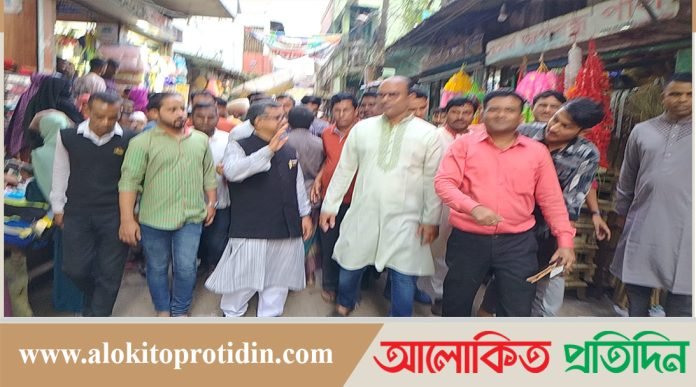 এমপি প্রার্থী মাহবুব আলীর সাথে বিভিন্ন শ্রেণি পেশার মানুষের সাক্ষাৎ
