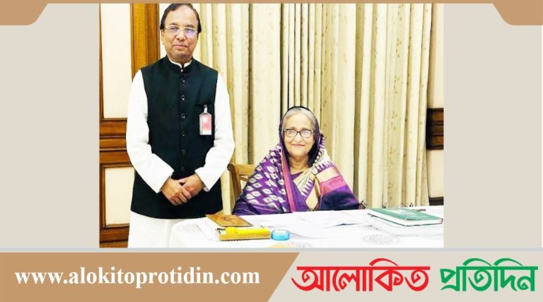 প্রধানমন্ত্রীর সঙ্গে দেখা করলেন সাতকানিয়ার স্বতন্ত্র প্রার্থী এম এ মোতালেব
