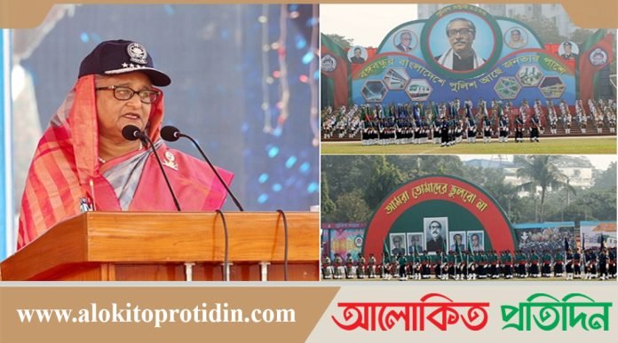 পুলিশ সপ্তাহ উদ্বোধন করলেন প্রধানমন্ত্রী