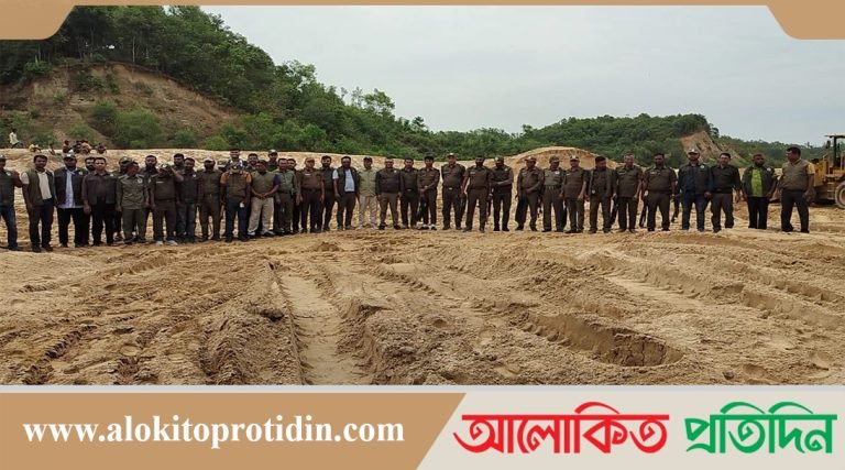 মধুখালির জব্দকৃত বালু প্রাকৃতিক পরিবেশে মিলিয়ে দেওয়ার নির্দেশ 