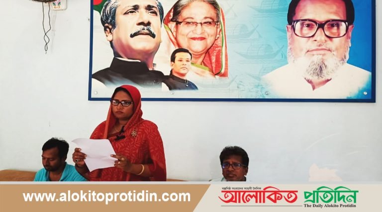 কলাপাড়ায় নব- নির্বাচিত ভাইস চেয়ারম্যানের সংবাদ সন্মেলন