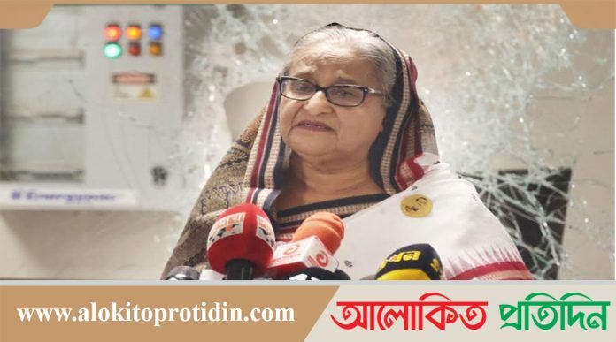 আধুনিক প্রযুক্তির পরিবহনকে এভাবে ধ্বংস করেছে, তা মানতে পারছি না: প্রধানমন্ত্রী