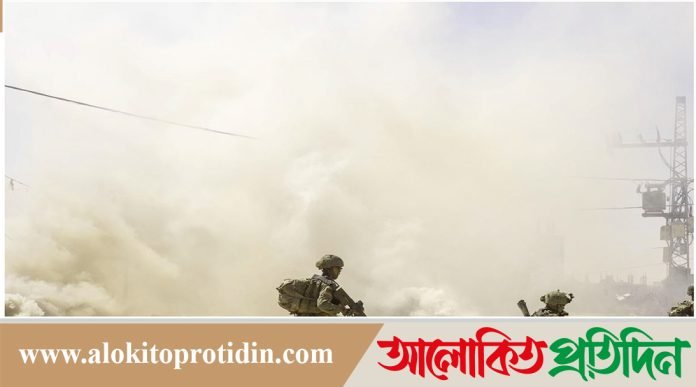গাজায় উড়োজাহাজ বিধ্বস্তে ইসরায়েলি দুই সৈন্য নিহত