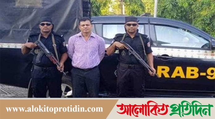 ছাতকে ইউপি চেয়ারম্যান অদুদ আলম কারাগারে 