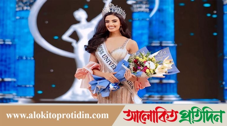 ‘মিস ইউনিভার্স ইন্ডিয়া’ মুকুট জয়ী হলেন রাজস্থানের রিয়া