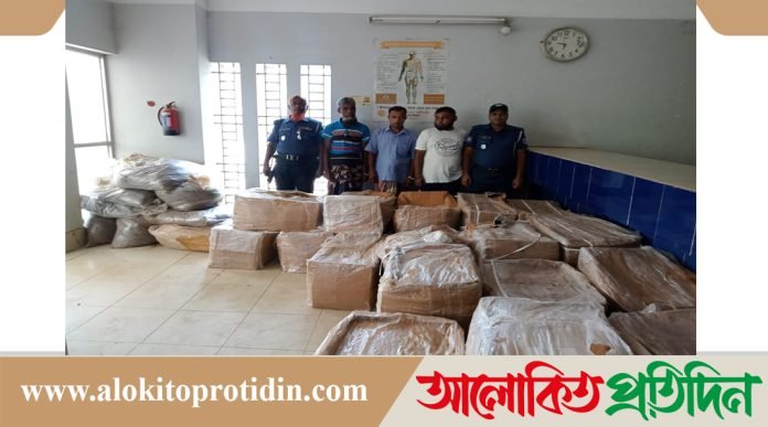 আখাউড়ায় ১১৫০ কেজি কফিসহ তিনজন গ্রেফতার
