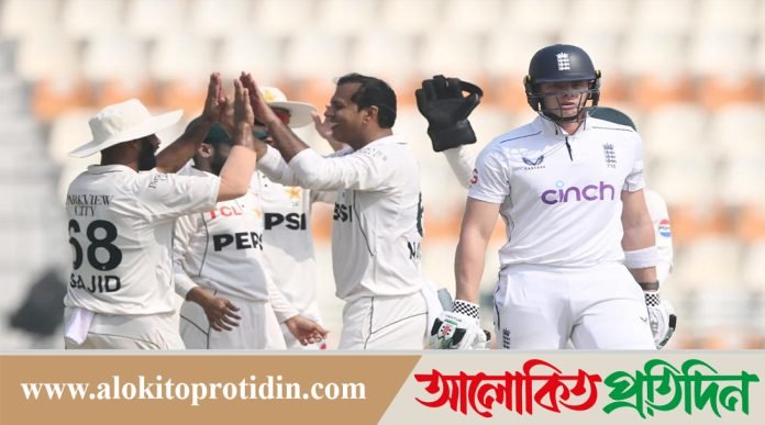 তিন বছর পর ঘরের মাঠে জয়খরা ঘুচল পাকিস্তানের