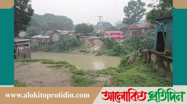 ঘিওরে পুরাতন ব্রিজ ভেঙে ফেলার ১ বছর পার, নতুন ব্রিজ নির্মাণে ধীরগতিতে দুর্ভোগে গ্রামবাসী