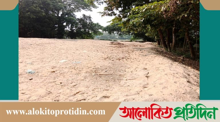 সংরক্ষিত অবৈধভাবে বালু উত্তোলন, রাজস্ব হারাচ্ছে সরকার, প্রশাসন নিরব