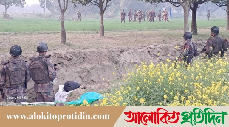 সীমান্তে কাঁটাতারের বেড়া নিয়ে বিজিবি-বিএসএফ মুখোমুখি!