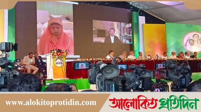 ন্যূনতম সংস্কার করে দ্রুত নির্বাচন করার আহ্বান খালেদা জিয়ার