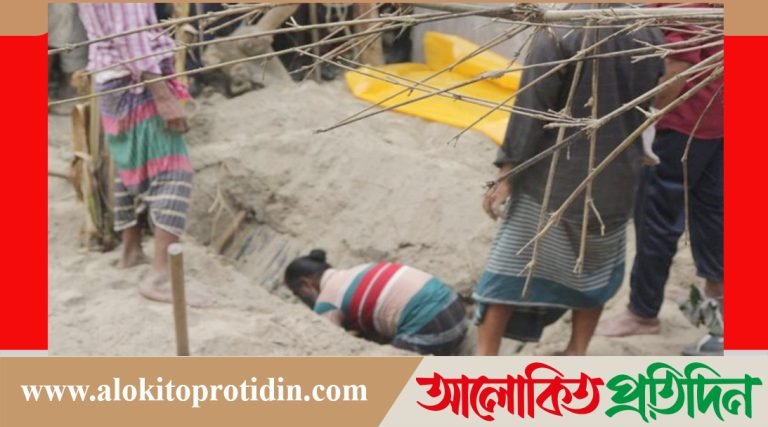 মানিকগঞ্জে আদালতের নির্দেশে কবর থেকে দাফনের ১০ মাস পর লাশ উত্তোলন