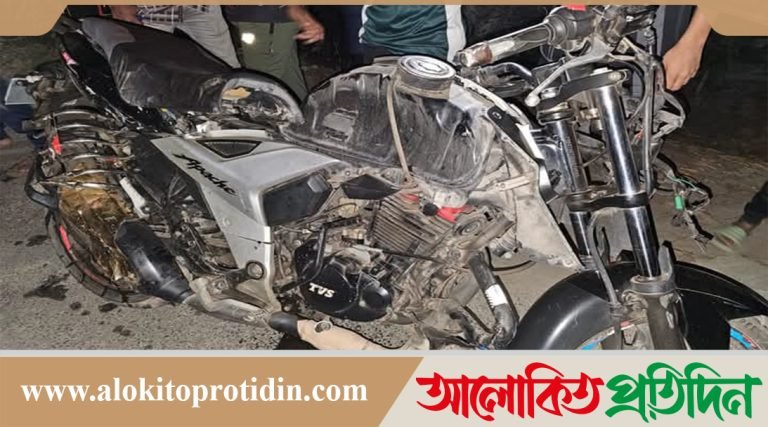 গোয়ালন্দে সড়ক দুর্ঘটনায় নিহত-১,আহত-১ 