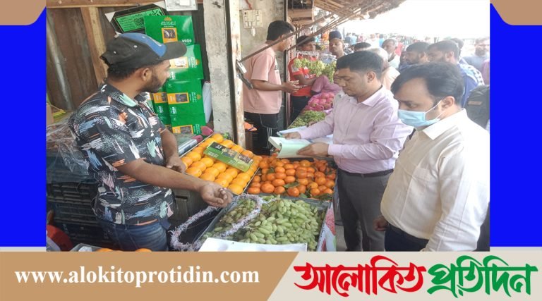 কিশোরগঞ্জের তাড়াইলে মোবাইল কোর্ট অভিযান, ৮ ব্যবসায়ীকে জরিমানা