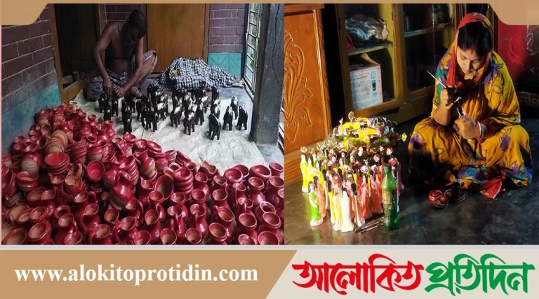 আধুনিকতার ছোঁয়ায় হারিয়ে যাচ্ছে ঐতিহ্যবাহী মৃৎশিল্প