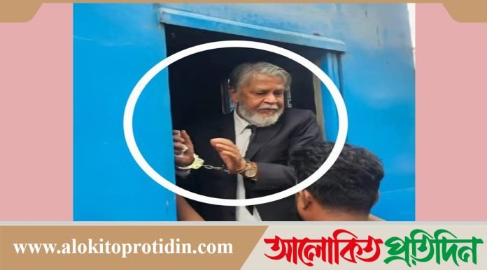 মানিকগঞ্জ জেলা আ.লীগ সভাপতি গোলাম মহীউদ্দিন কারাগারে