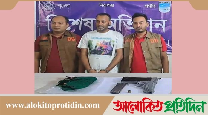 আশুলিয়ায় ঝিরাবো এলাকায় অস্ত্রসহ এক সন্ত্রাসী আটক 