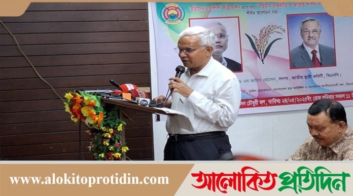 অন্তর্বর্তী সরকার ড.মুহাম্মদ ইউনূসের নেতৃত্বে সফল হবে: জাহিদ হোসেন