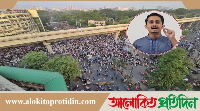 বিএনপি আসলে জুলাইয়ের ঐক্য পুনঃপ্রতিষ্ঠিত হবে: সারজিস আলম