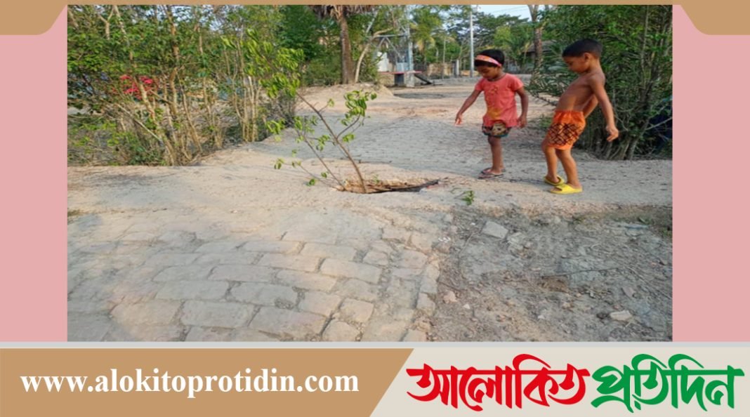  শ্যামনগরের ভাঙ্গা কালভার্ট পথচারীদের মরণফাঁদ