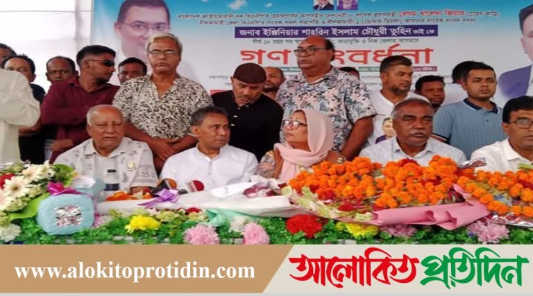 নীলফামারীতে ১৮ বছর  পর আসলেন খালেদা জিয়ার ভাগ্নে তুহিন