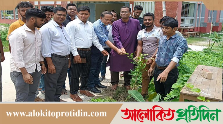 মানিকগঞ্জে ছাত্রদলের বৃক্ষরোপণ কর্মসূচি