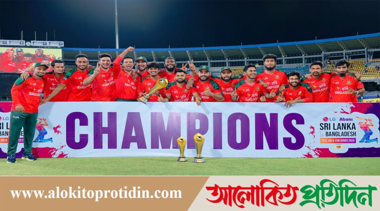 শ্রীলঙ্কার বিপক্ষে জয় জুলাই শহীদদের উৎসর্গ করলেন লিটন
