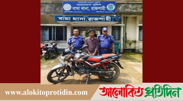 বাঘায় কবুতর কেনার ফাঁদে মোটরসাইকেল ছিনতাই, আটক ০১